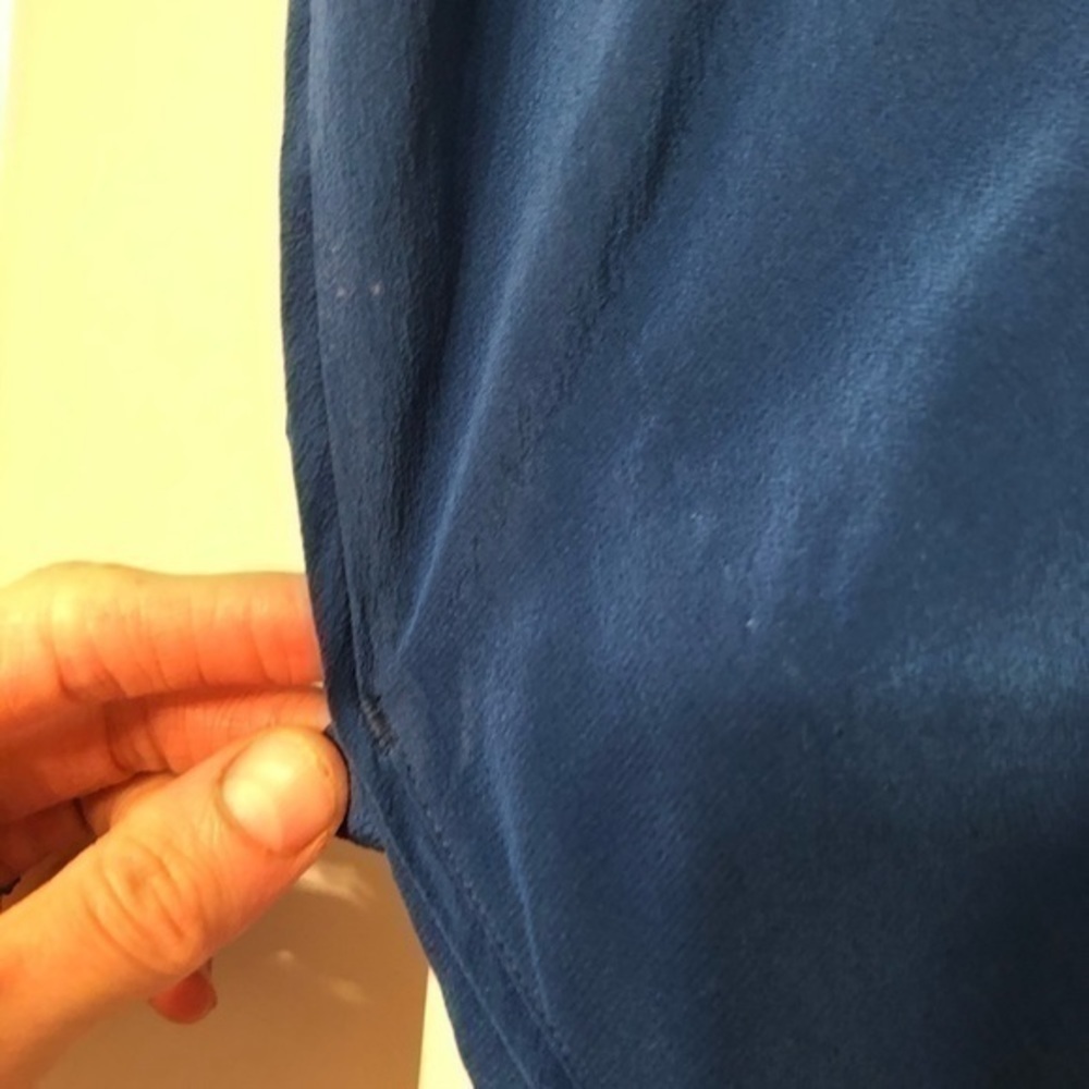 Balenciaga Paris blue silk dress - Picture 5 of 13